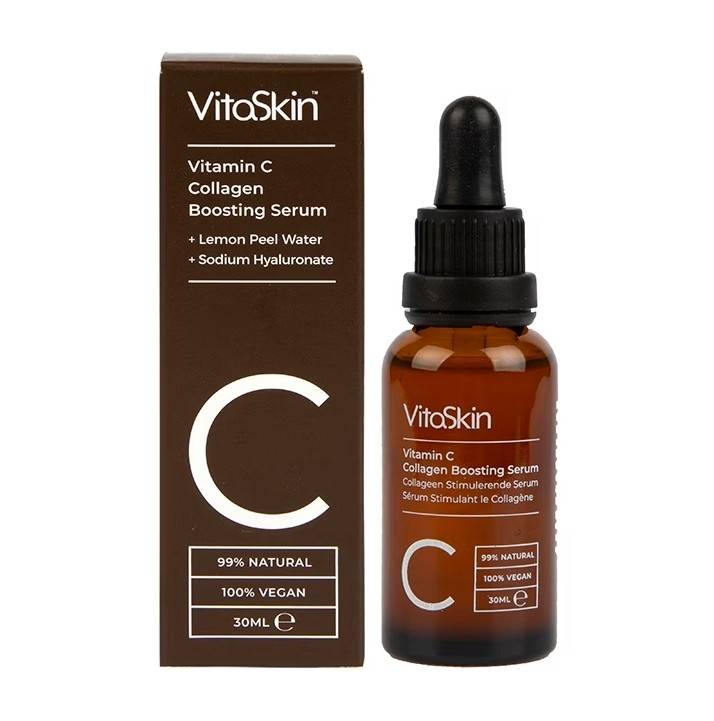 🇬🇧英國Vitaskin 得獎🏆純素維生素 C 膠原蛋白增強精華液 30ml