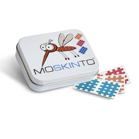 🇩🇪德國Moskinto 蚊蟲止癢消腫貼片鐵盒 彩色42入