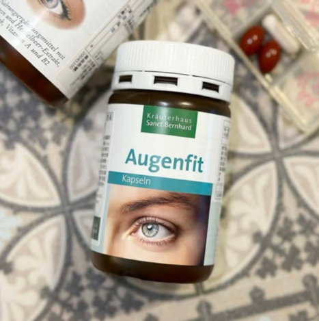 🇩🇪德國Sanct Bernhard聖伯納德 Augenfit-Kapseln 藍莓葉黃素護眼膠囊90粒  (3個月份) 