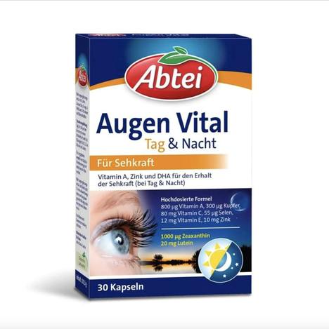 🇩🇪德國Abtei Augen Vital 葉黃素護眼膠囊 30入