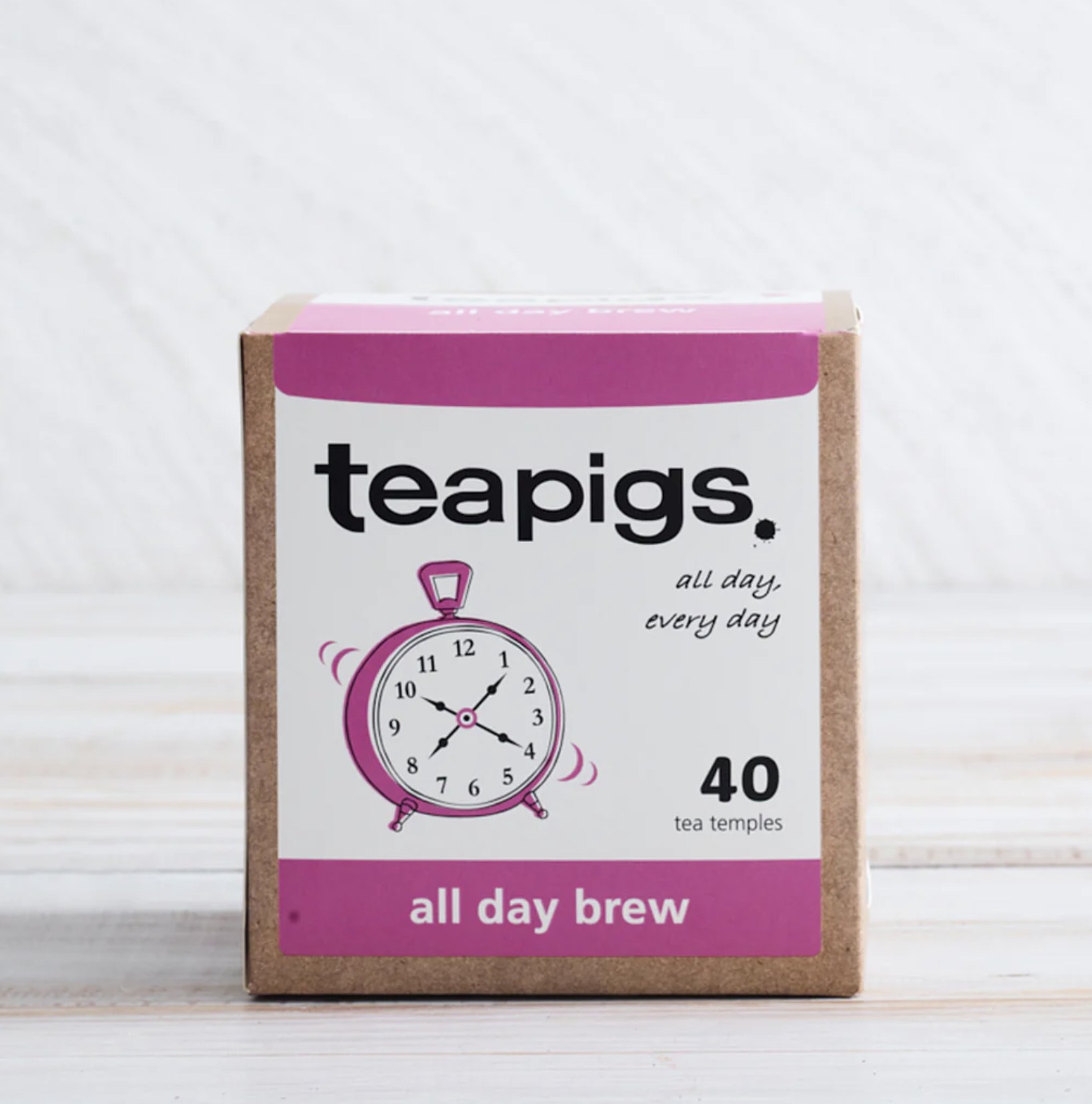 🇬🇧英國得獎精品小眾茶 Teapigs all day brew 經典英式早餐 40入 
