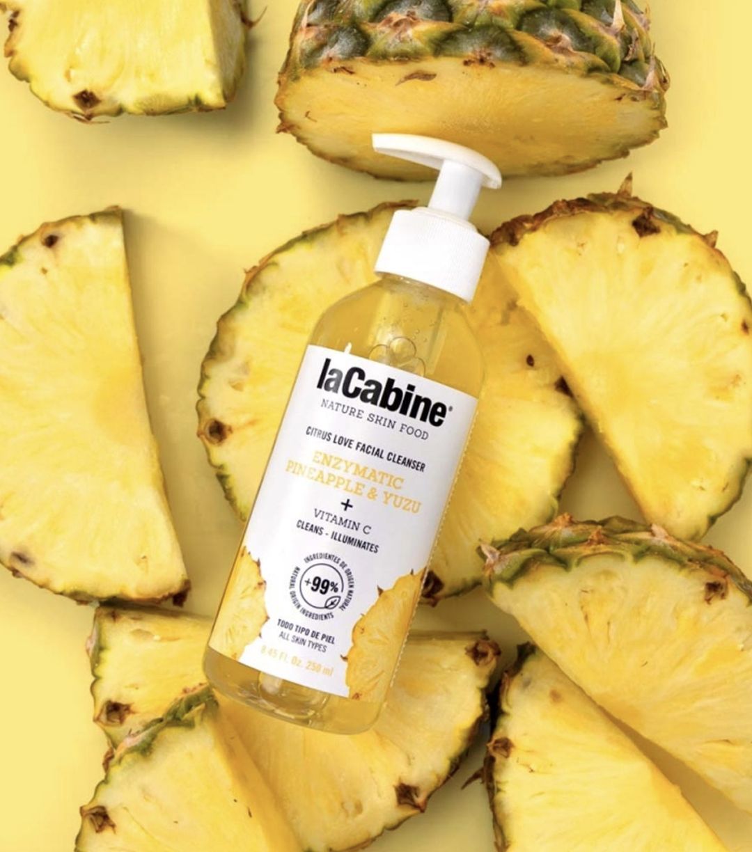 西班牙La Cabine citrus 超級水果柑橘保溼洗面露 250ml 