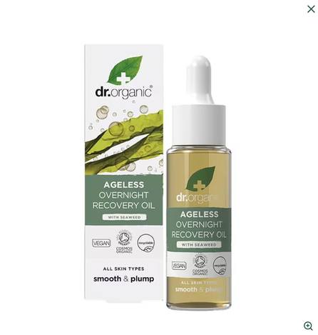 🇬🇧英國Dr Organic有機博士 Ageless 海藻隔夜修復油 30ml 