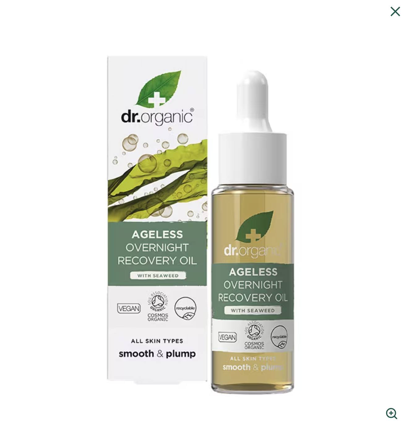 🇬🇧英國Dr Organic有機博士 Ageless 海藻隔夜修復油 30ml 