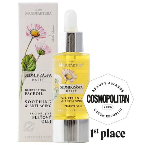 🇨🇿捷克Manufaktura曼菲蘿 DAISY Soothing & Rejuvenating 小雛菊臉部再生臉部活萃修護精華油 30ml