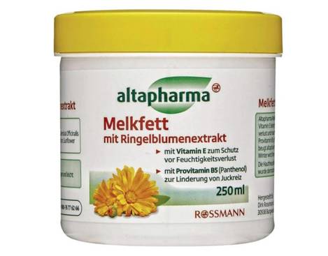 🇩🇪德國Altapharma Melkfett with marigold extract 金盞花居家萬用膏 250g