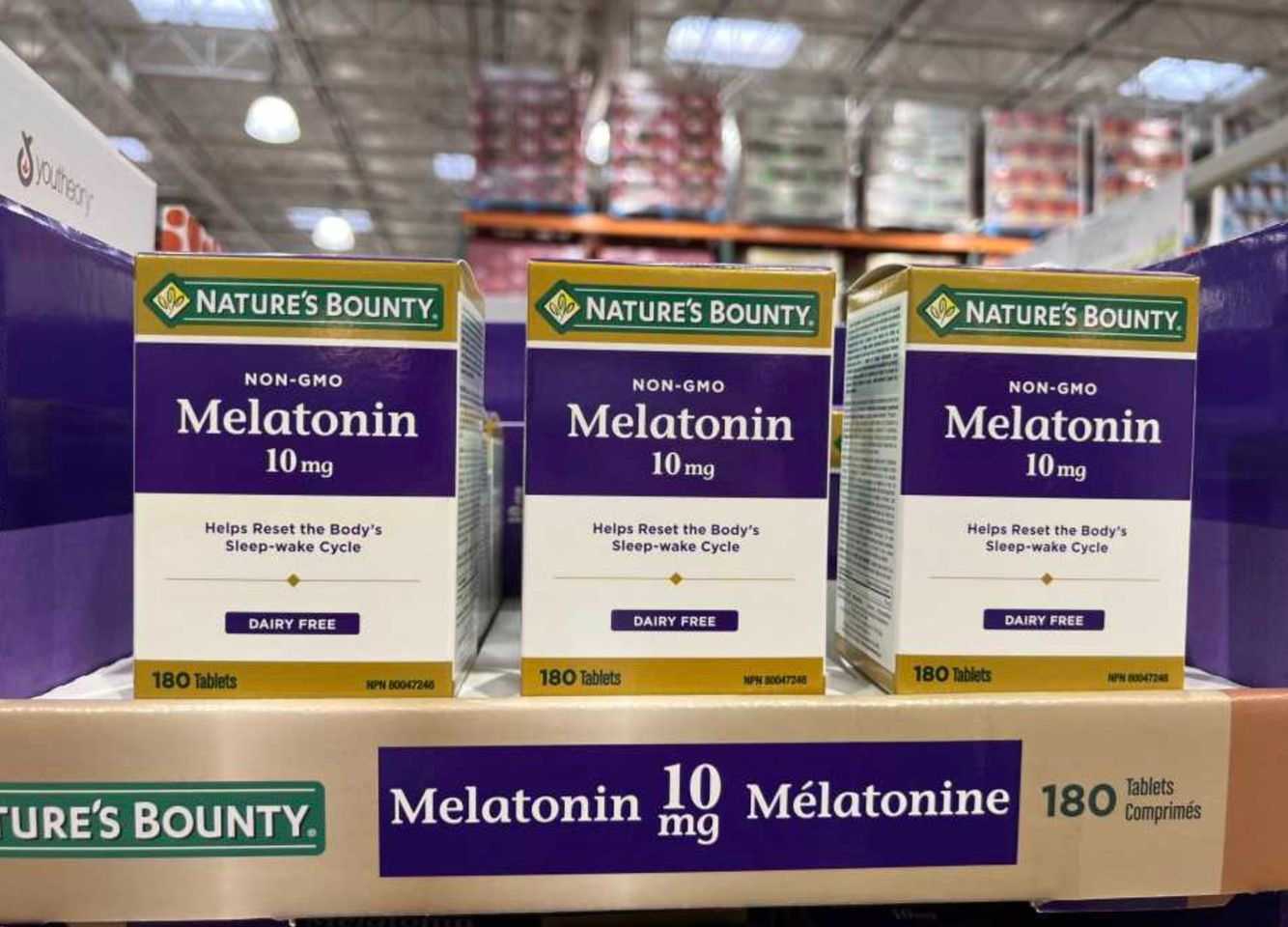 🇨🇦加拿大特價團 Nature's Bounty 特效 10mg 褪黑激素錠 180顆入 