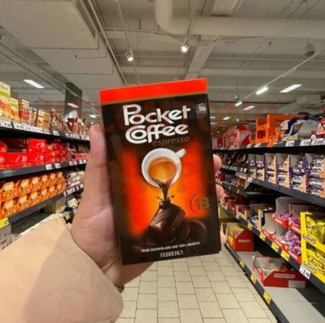 🇮🇹義大利 Pocket Coffee Espresso 口袋經典濃縮咖啡巧克力 18顆入