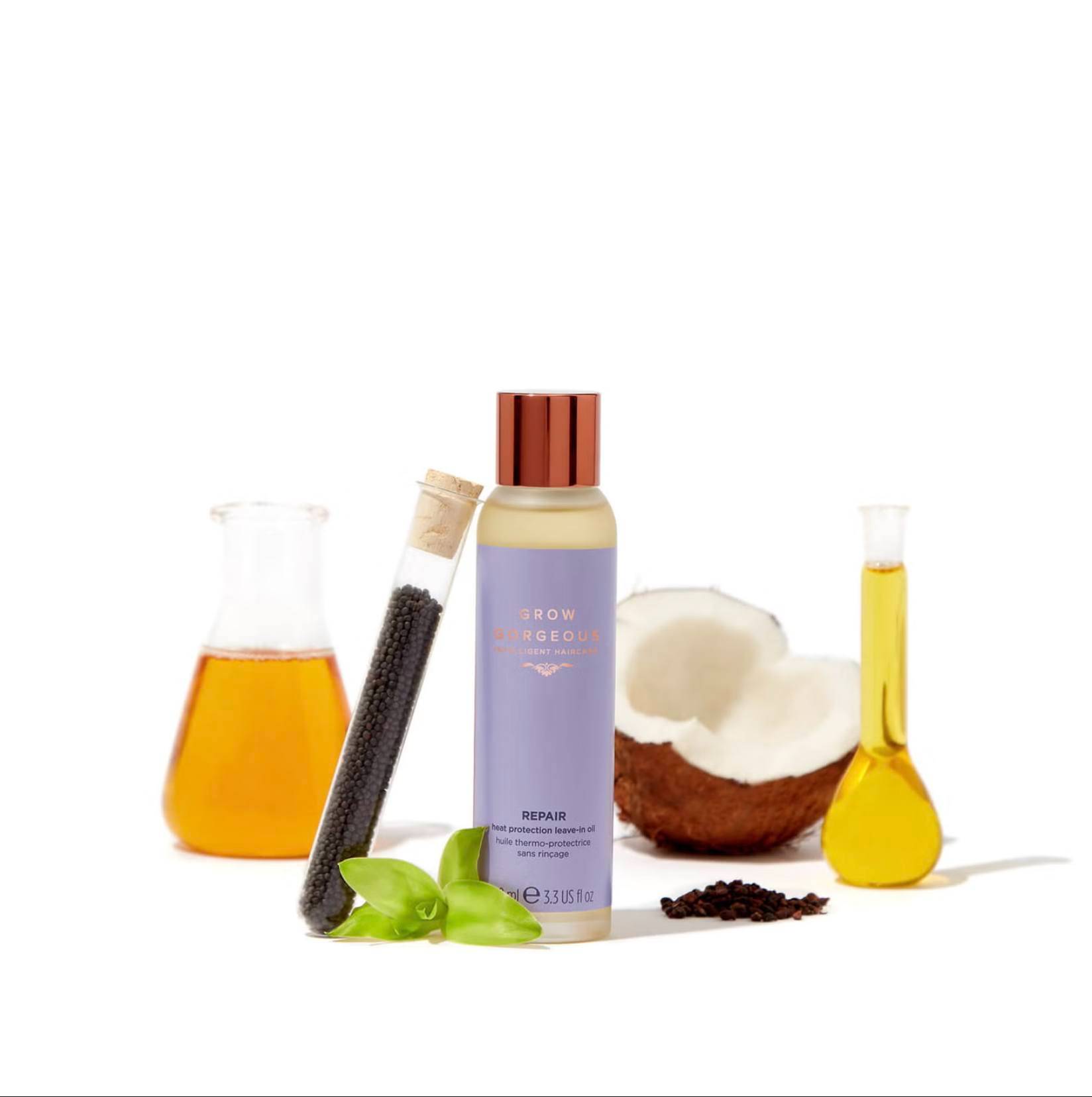 🇬🇧英國Grow Gorgeous Repair Heat Protection Leave-In Oil修復防熱免沖洗油 100ml