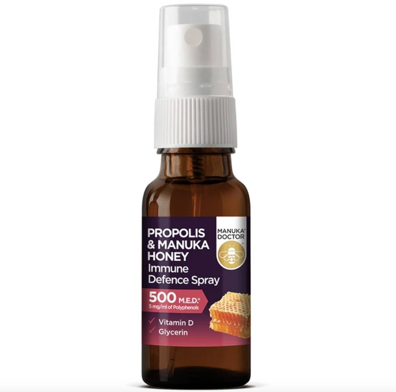 🇬🇧英國Manuka doctor麥盧卡醫生 Vitamin D Spray 蜜蜂膠維生素D 500MG 噴霧 20ml