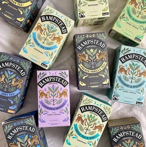 🇬🇧英國Hampstead tea 漢普斯特德 得獎🏆有機茶系列 20入