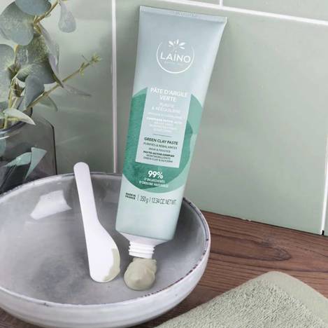 🇫🇷法國LAINO 萊諾 Pâte D'Argile Verte 稀有蒙托礦物軟膜 350g