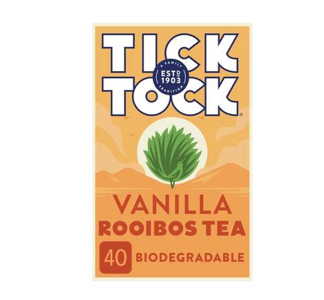 🇬🇧英國獨立品牌Tick Tock 不含咖啡因 香草博士茶 40入