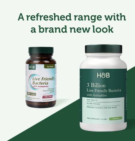 🇬🇧英國 Holland & Barrett荷柏瑞 益生菌（含30億嗜酸乳桿菌）120粒 (4個月份) 