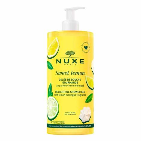 🇫🇷法國Nuxe 歐樹 Sweet Lemon 甜檸檬沐浴露 750ml