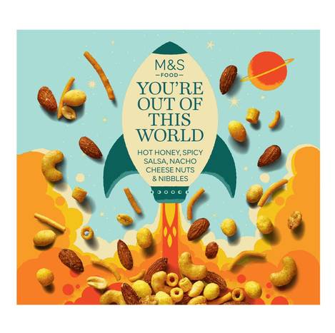 🇬🇧英國M&S 限量 You're Out of This World 你太出色了香辣起司堅果組合
