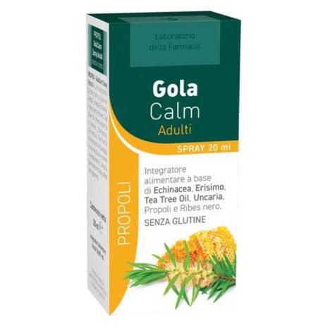 🇮🇹義大利 Golacalm 天然草本咽喉舒緩噴劑 20ml