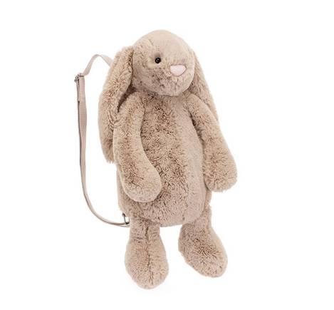 🇬🇧英國Jellycat Bashful Bunny Beige Backpack 兔子後背包 44cm