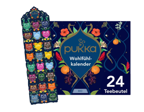 🇬🇧英國PUKKA有機草本茶 2026聖誕倒數日曆 x 花草聖誕