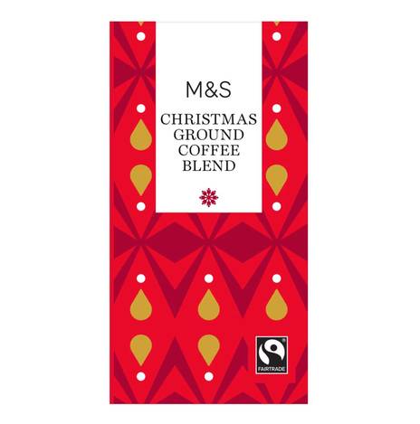 🇬🇧英國M&S 2026聖誕限量Fairtrade Christmas研磨咖啡粉  227g
