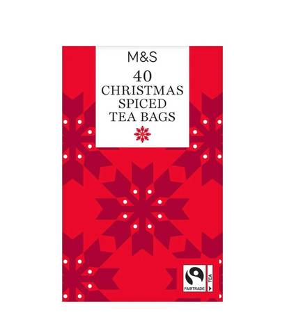 🇬🇧英國M&S 2026聖誕限量 Christmas Spiced Teabags 聖誕香料紅茶包 100g