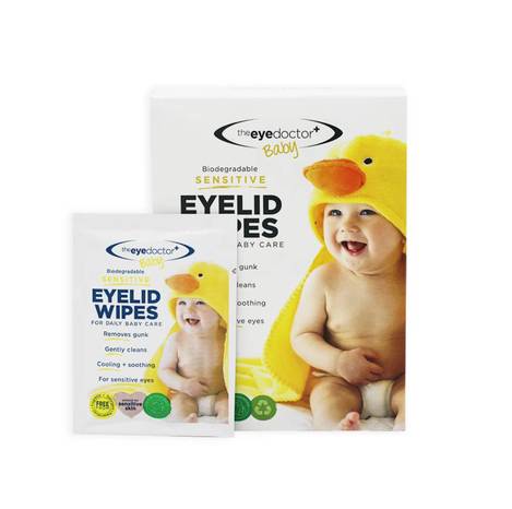 🇬🇧英國The eye doctor Sensitive Baby Eyelid Wipes 嬰幼兒溫和眼瞼清潔濕巾 20入