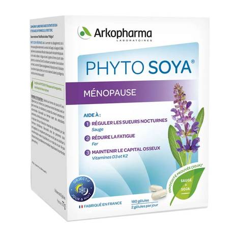 🇫🇷法國Arkopharma Phyto Soya® 更年期平衡膠囊 180 粒