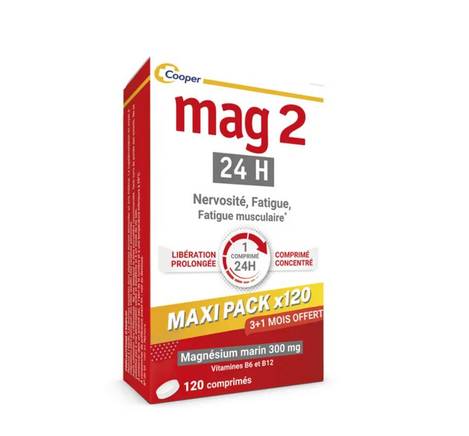 🇫🇷法國Mag2 24h Magnesium Marin 300mg 120錠（4個月）