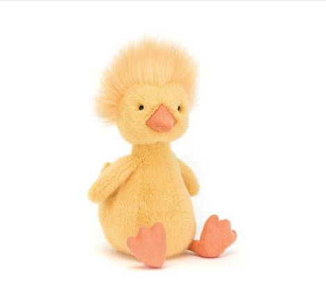 🇬🇧英國Jellycat Dorit Duckling 爆炸頭小鴨 23cm