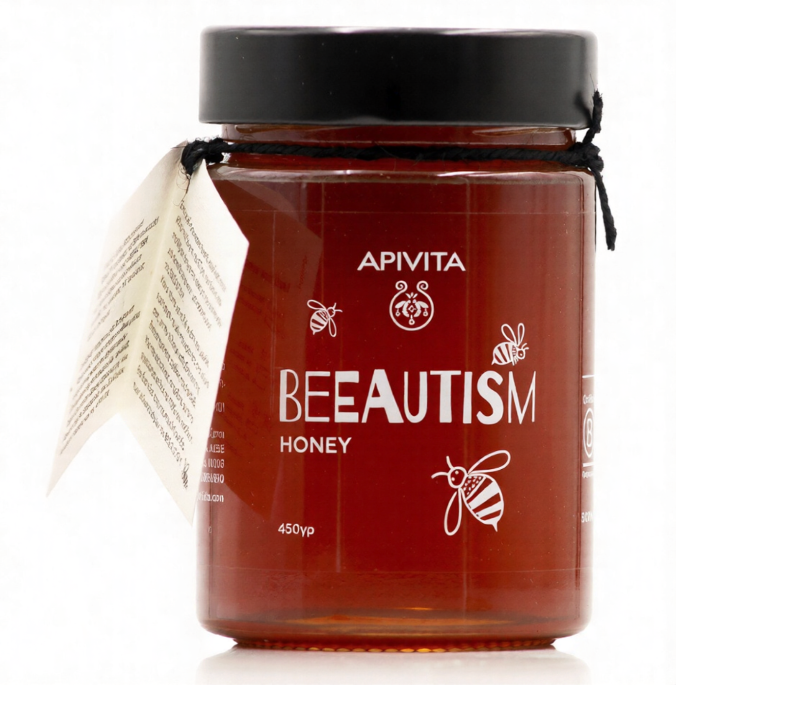 🇬🇷希臘 APIVITA BeeAutism Greek Flower Honey 希臘百花天然蜂蜜 450g