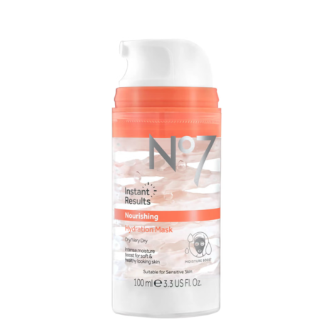 🇬🇧英國No7 Instant Results Nourishing Hydration 深層保濕修護冰淇淋面膜 100ml