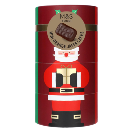 🇬🇧英國M&S 2026聖誕 Mini Orange Jaffa Cakes 聖誕橙香巧克力迷你蛋糕 100g