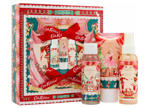 🇬🇧英國Cath Kidston 2026聖誕限量 胡桃鉗劇院 身體沐浴保養三件組 100ml × 3