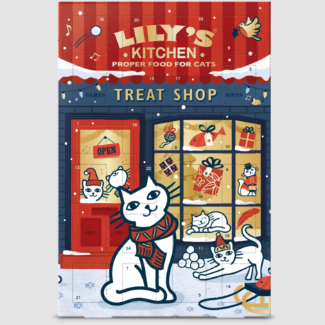 🇬🇧英國Lily’s Kitchen 2026聖誕限量 Advent Calendar for Cats 貓咪聖誕倒數日曆