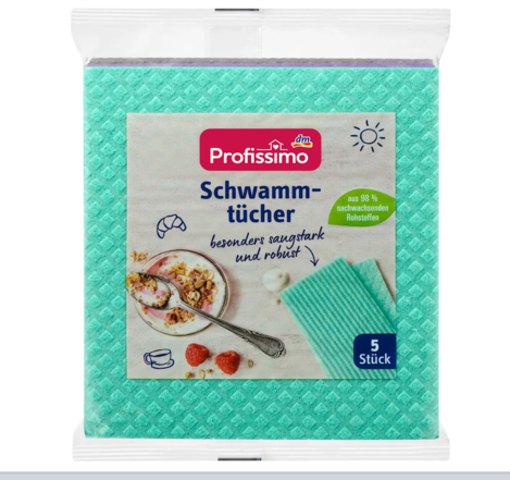 🇩🇪德國Profissimo Schwammtücher 吸水抹布 5入