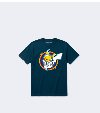 🛰️ 歐洲太空總署ESA x POKEMON 寶可夢聯名 皮卡丘太空人 兒童T卹