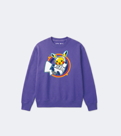 🛰️ 歐洲太空總署ESA x POKEMON 寶可夢聯名 皮卡丘太空人兒童衛衣