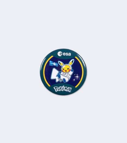 🛰️ 歐洲太空總署ESA x POKEMON 寶可夢 徽章