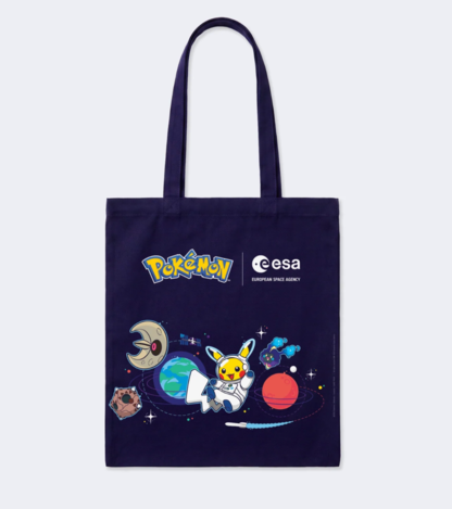 🛰️ 歐洲太空總署ESA x POKEMON 寶可夢 手提袋