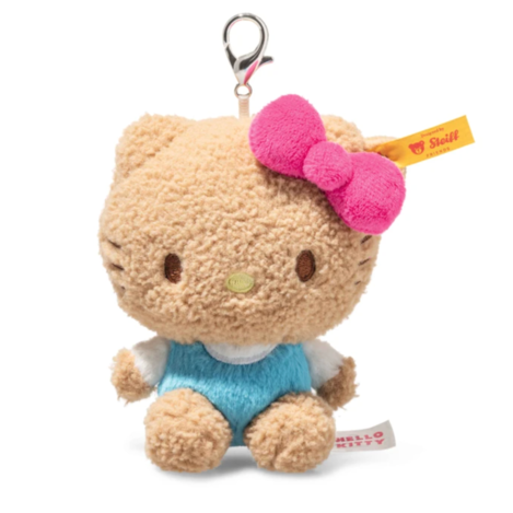 🇩🇪德國Steiff × Hello Kitty 聯名款絨毛吊飾 10cm