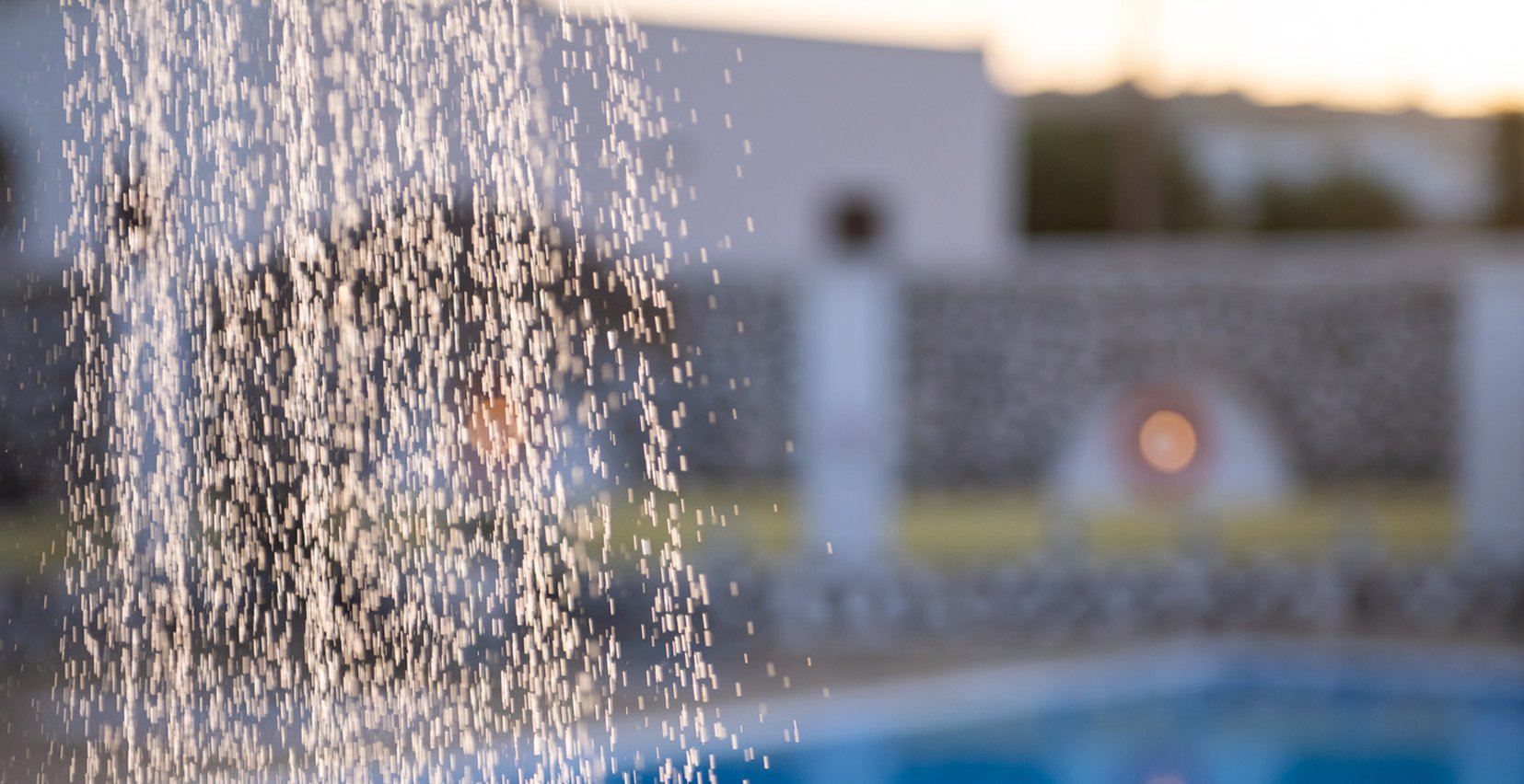 Mandilaria Studios, pool view