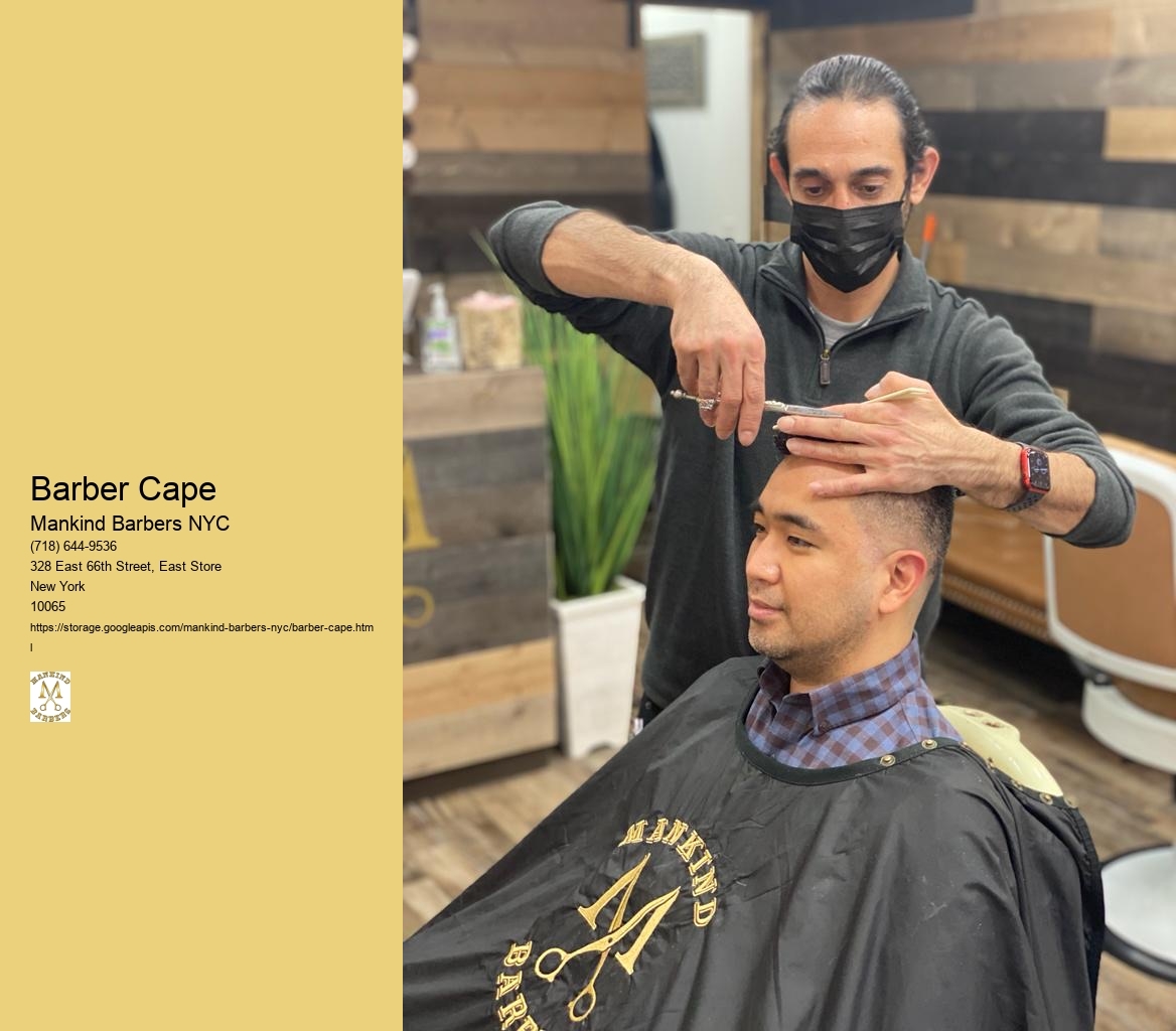 Are there any specific features I should look for when buying a barber cape?