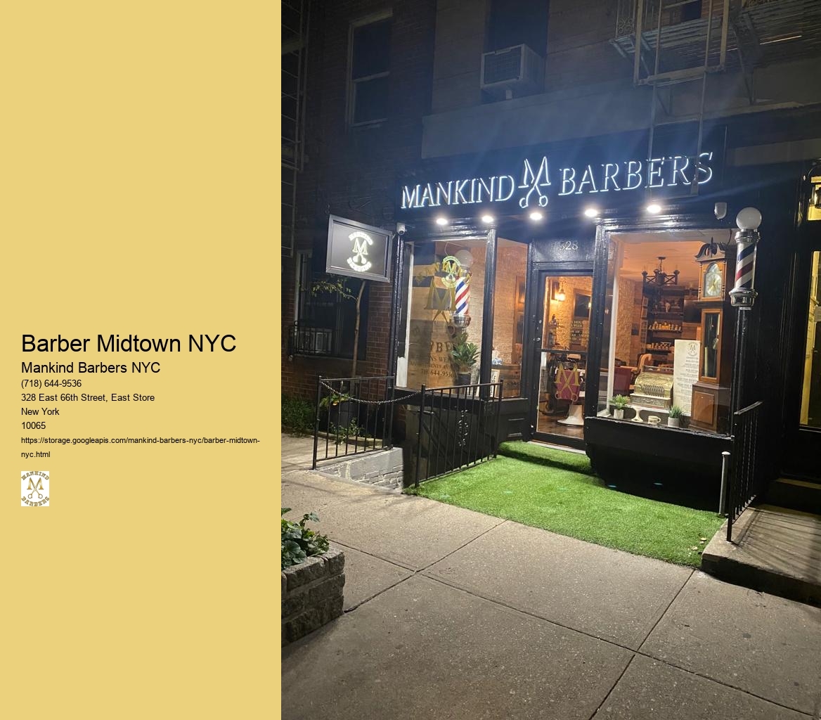 What is the average wait time for a walk-in appointment at the barber in Midtown NYC?