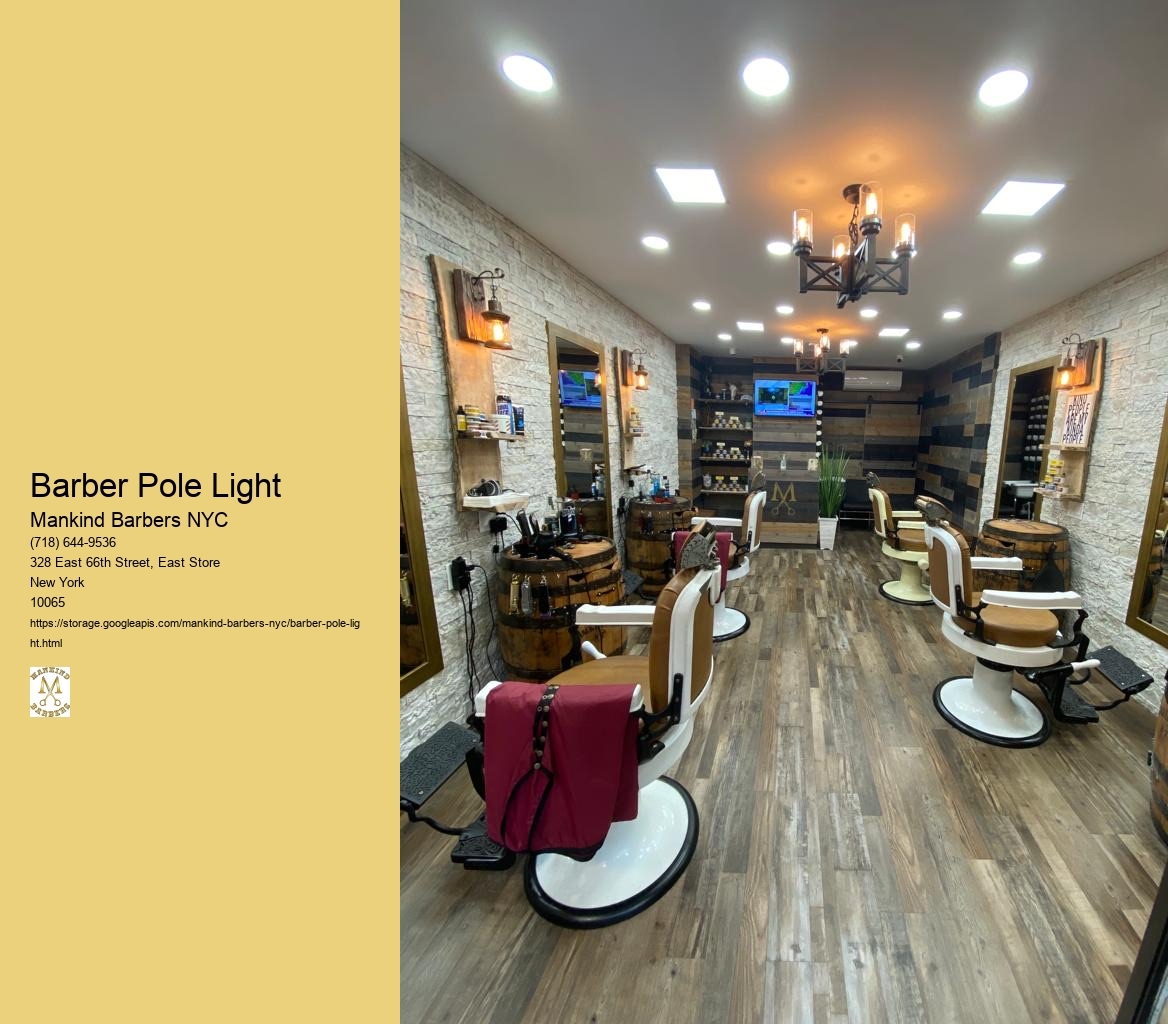 Can the barber pole light be customized or personalized to reflect the unique identity of a barbershop?