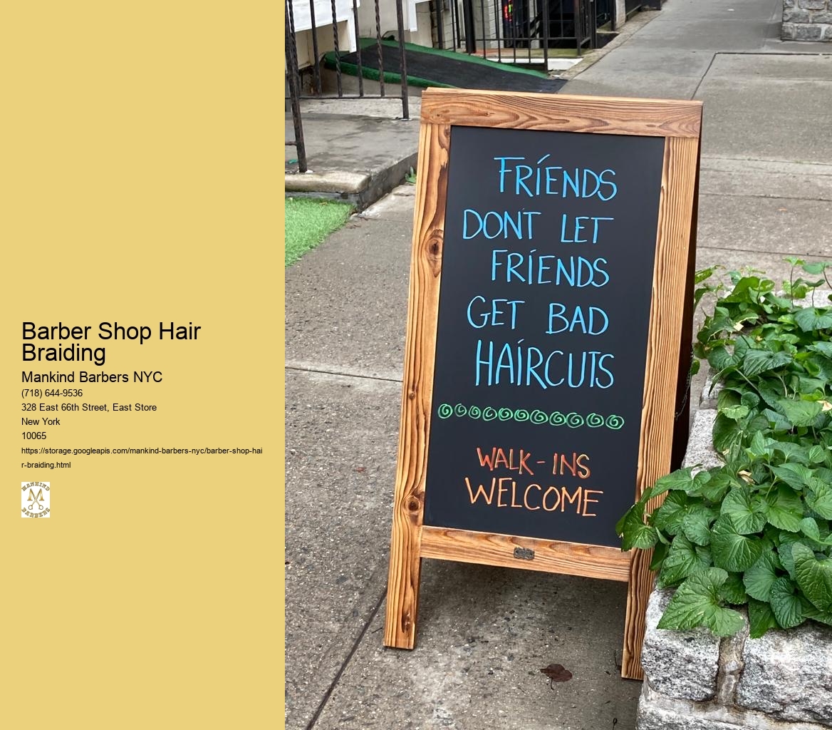 Barber Shop Hair Braiding