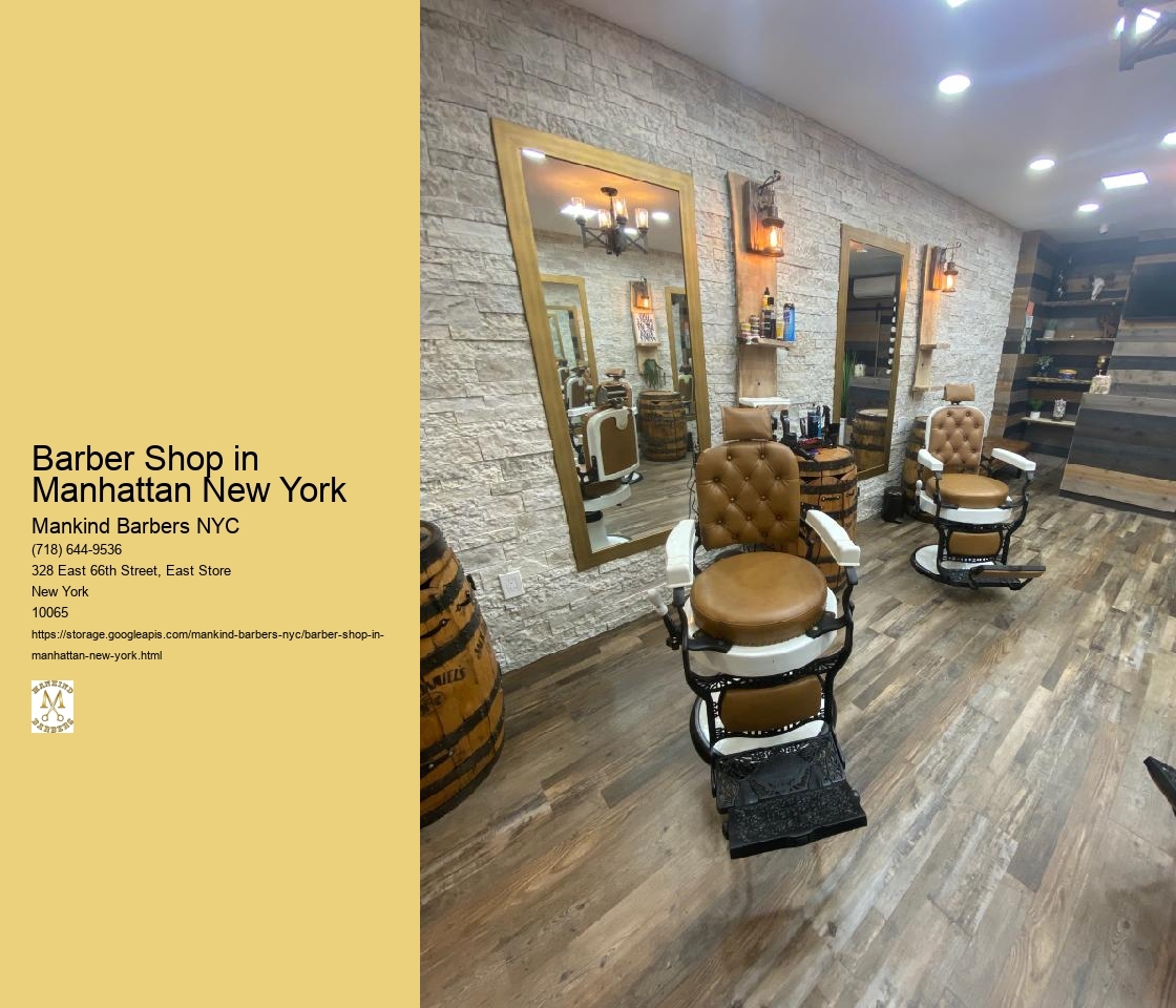 Barber Shop in Manhattan New York