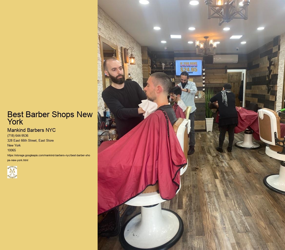 Are there any barber shops in New York City that have a reputation for providing exceptional customer service and a welcoming atmosphere?