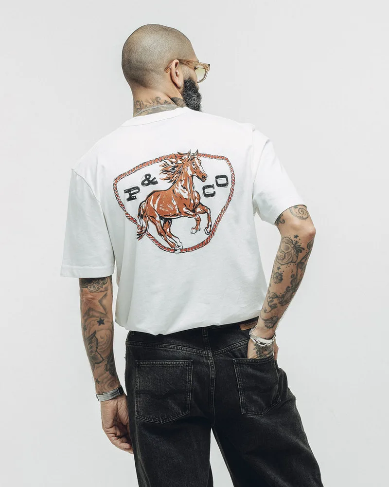 Wild Horse T-Shirt - Off White