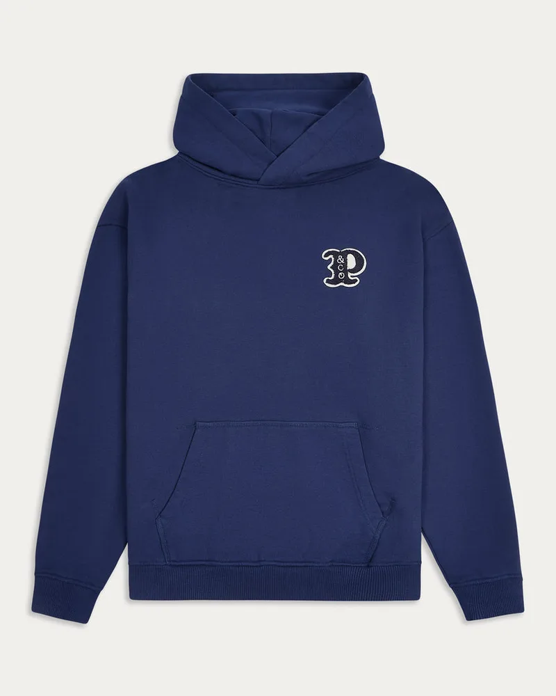 Varsity Heavyweight Hoodie - Navy