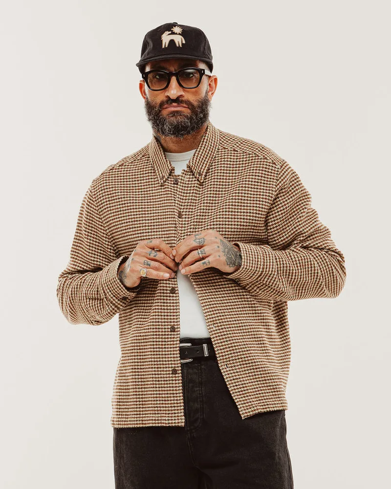 Hawthorne Shirt - Puppytooth